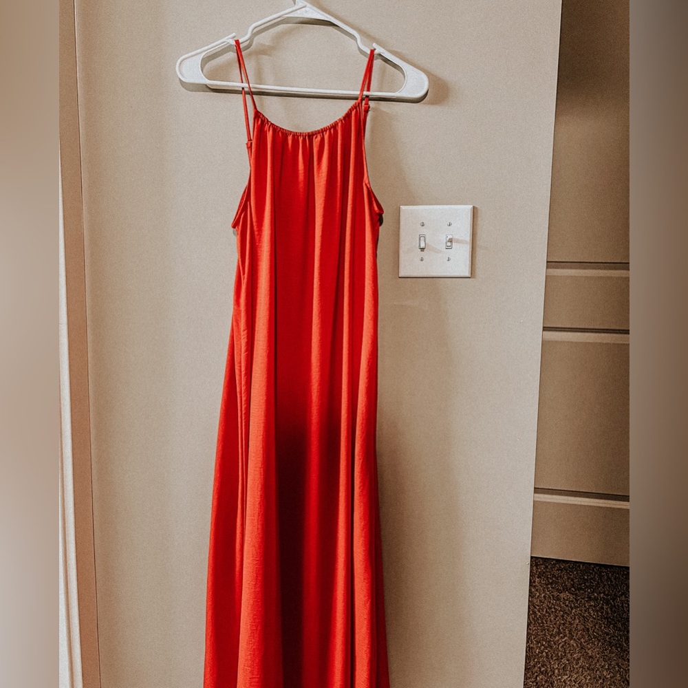 Red Maxi Dress